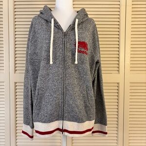 Roots Gray Hoodie XL Unisex